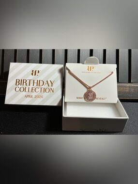 Bomb Party April 2026 “The Calista Necklace” Rose Gold NK25357